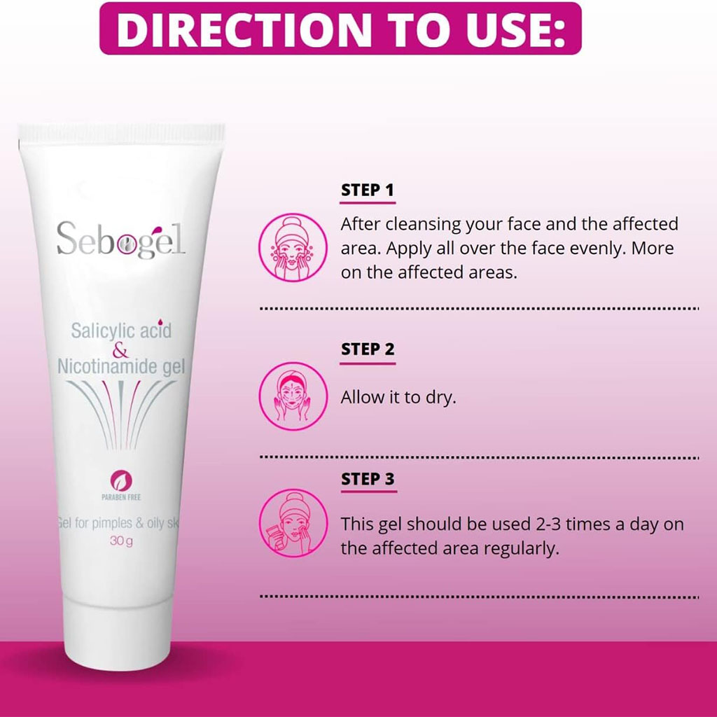 Sebogel Pimples and Oily Skin Gel 30 g