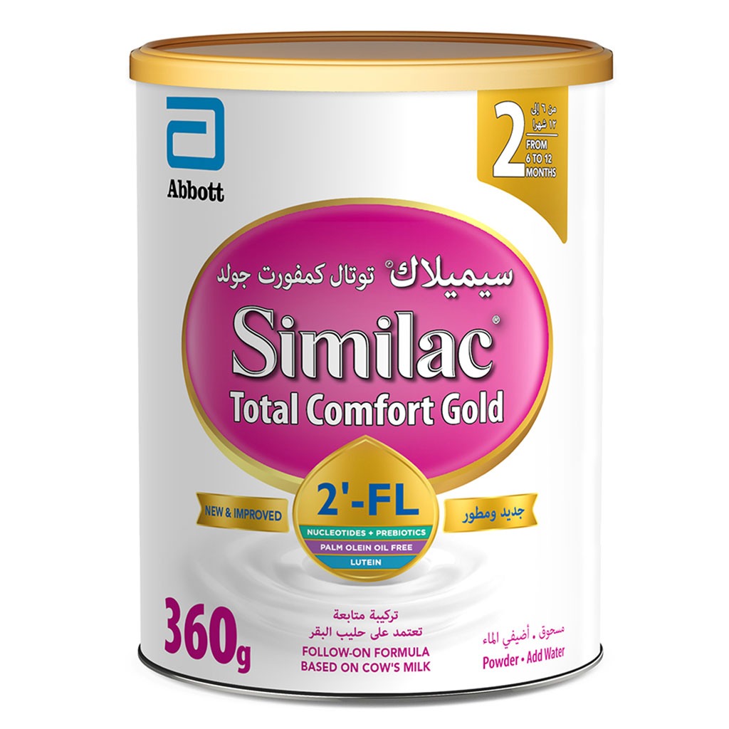 Similac Total Comfort Gold Stage 2 Infant Milk Formula For 6 To 12 Months 360g