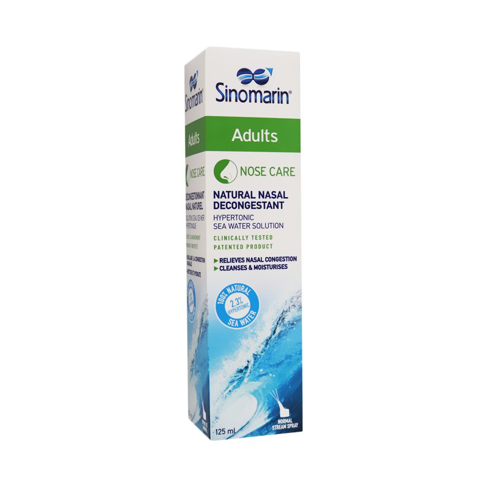 Sinomarin Adults Hypertonic Nose Spray 125 mL