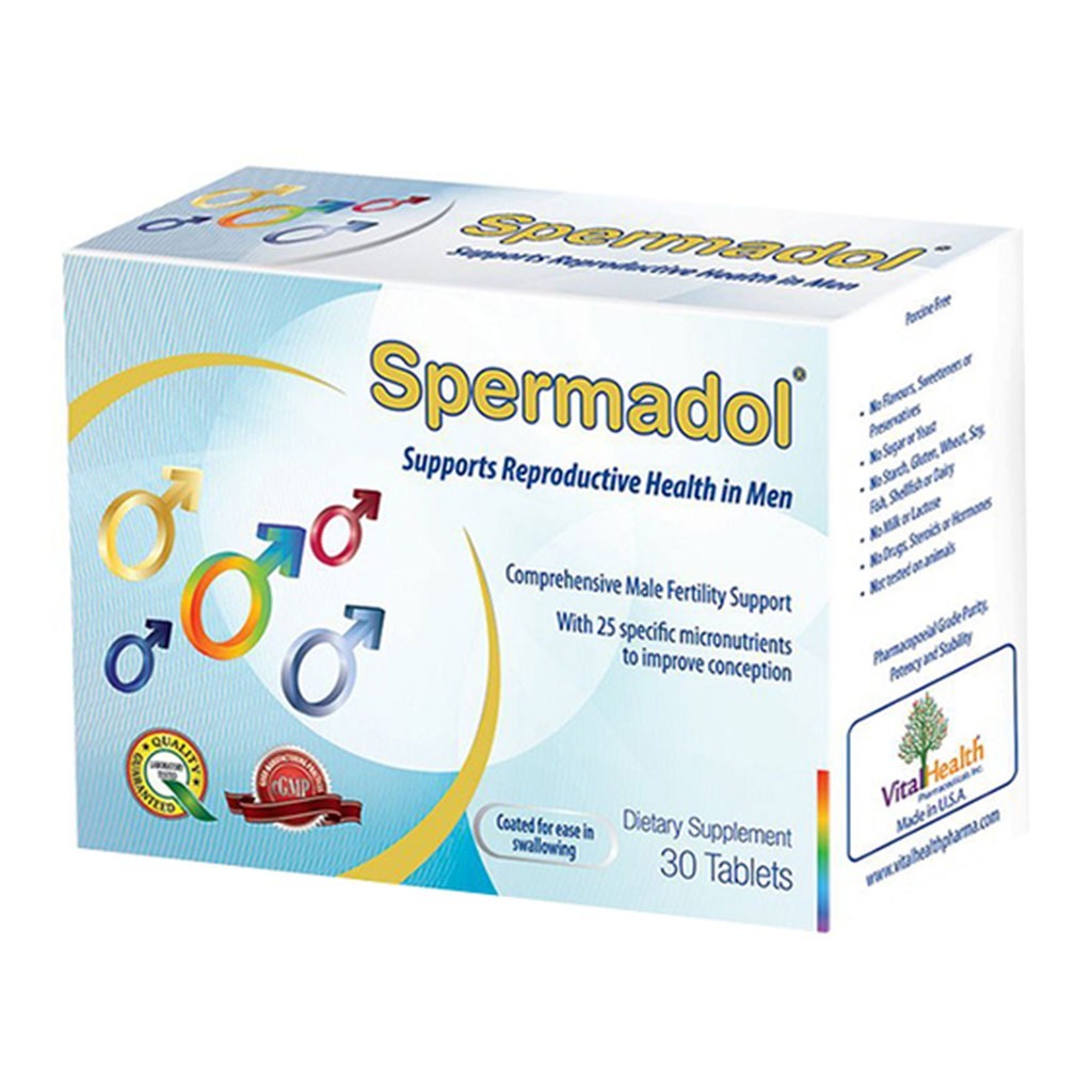 Vital Health Spermadol Tablets 30's
