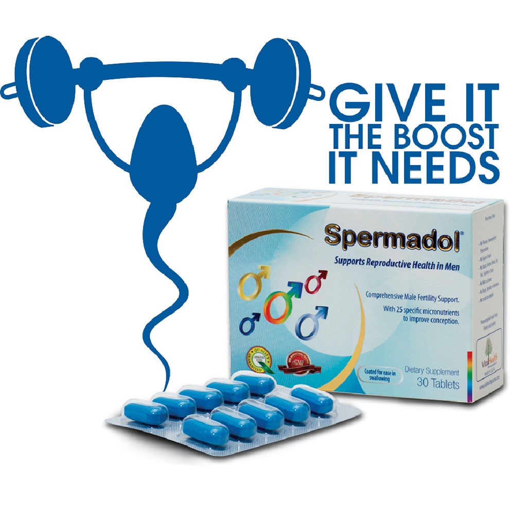 Vital Health Spermadol Tablets 30's