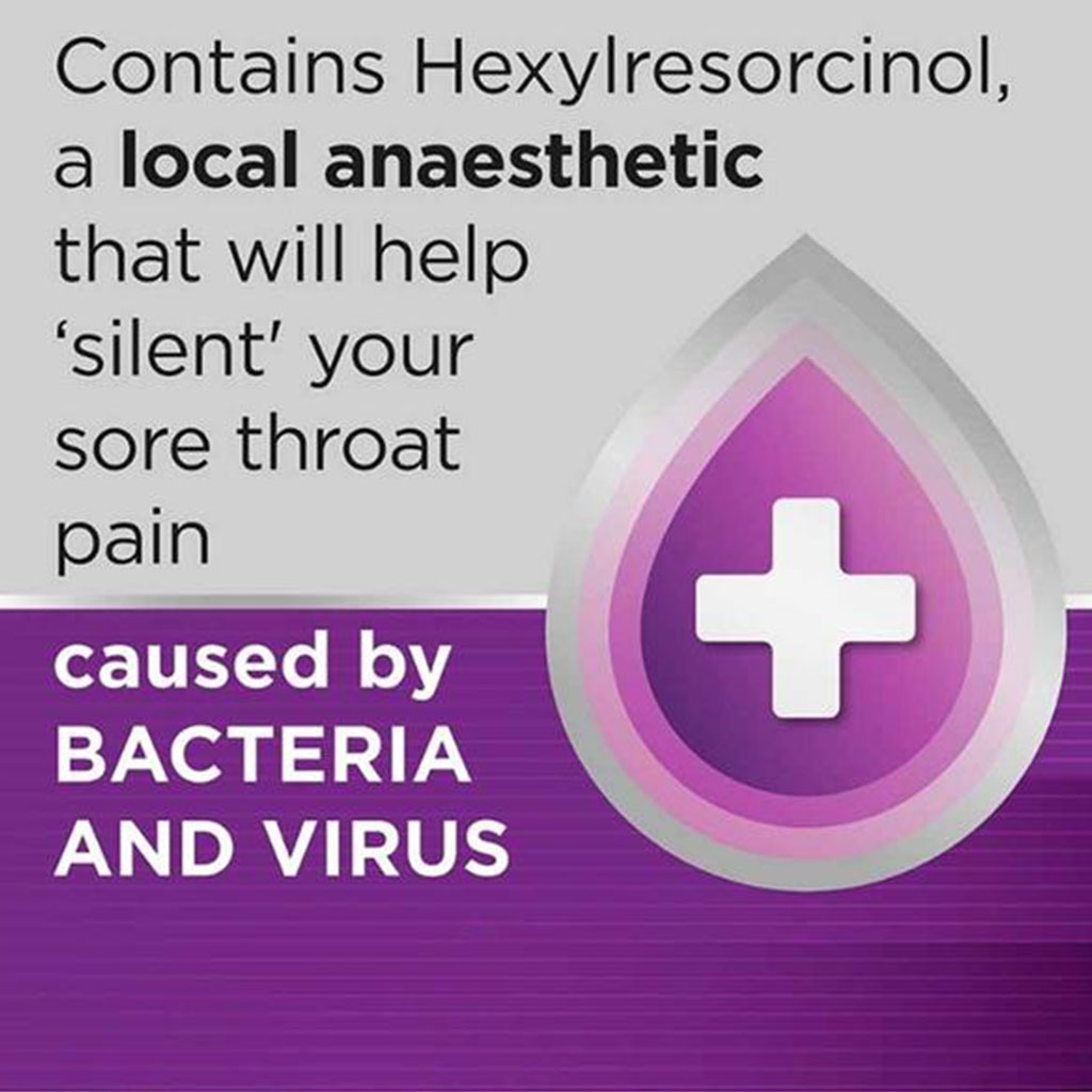 Strepsils Extra Blackcurrant Lozenges 24's