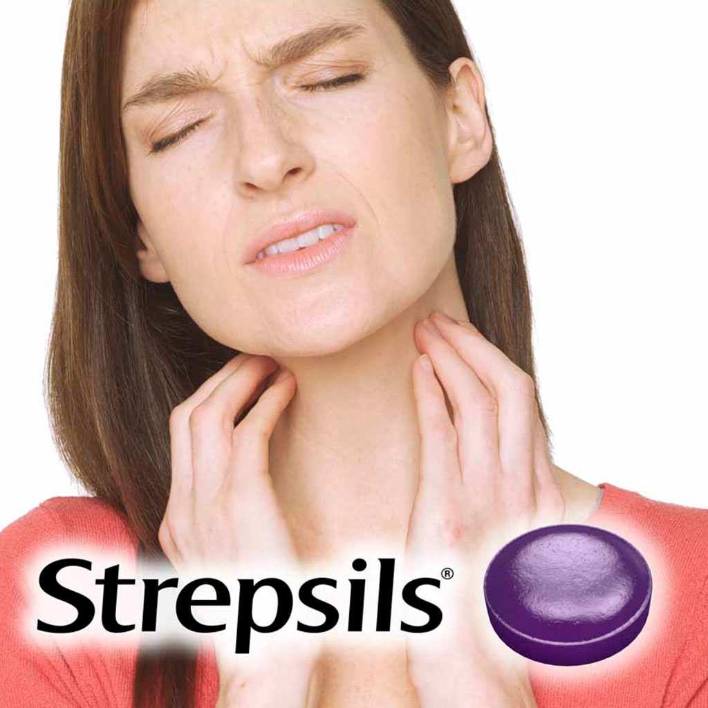 Strepsils Extra Blackcurrant Lozenges 24's