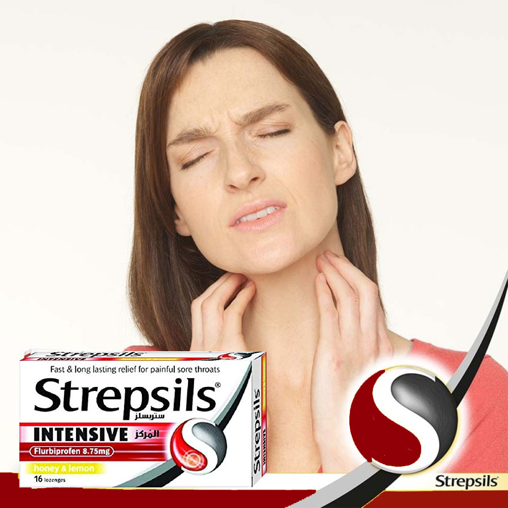 Strepsils Intensive Honey & Lemon Lozenges 16's