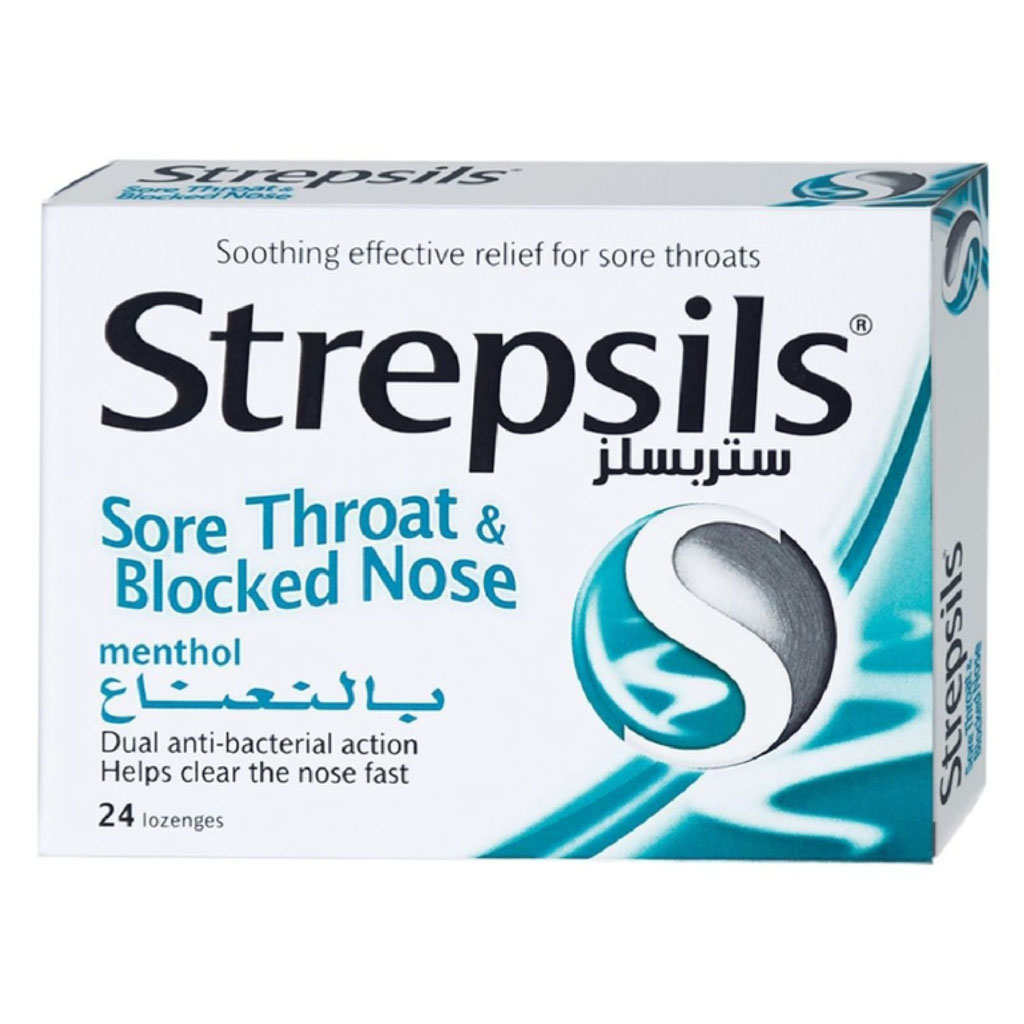 Strepsils Menthol Lozenges 24's