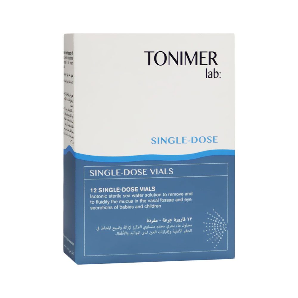 Tonimer Single Dose Vials 5 mL 12's
