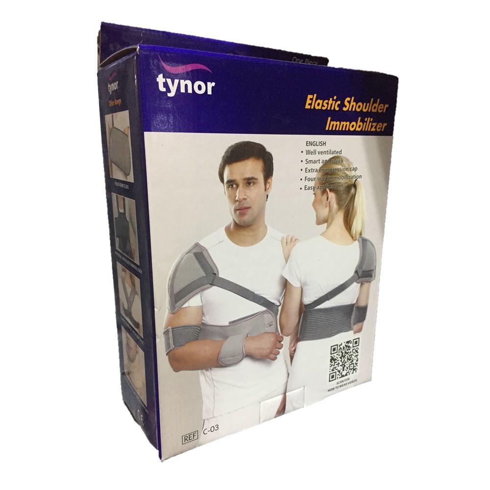 Tynor Elastic Shoulder Immobilizer Large