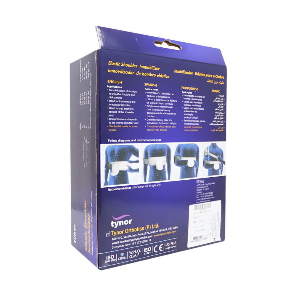 Tynor Elastic Shoulder Immobilizer Extra Large