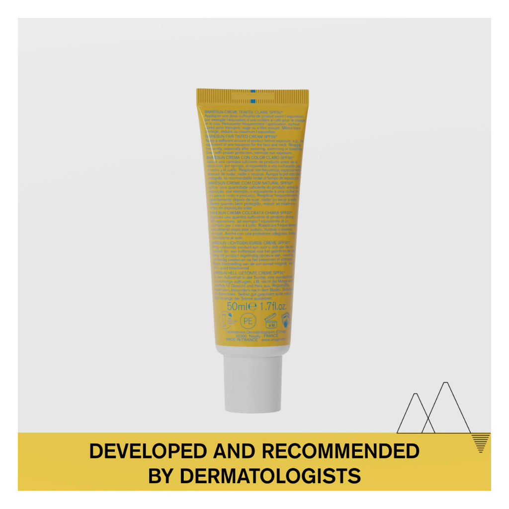 Uriage Bariesun SPF50+ Fair Tinted Sunscreen Cream For Sensitive Skin 50ml
