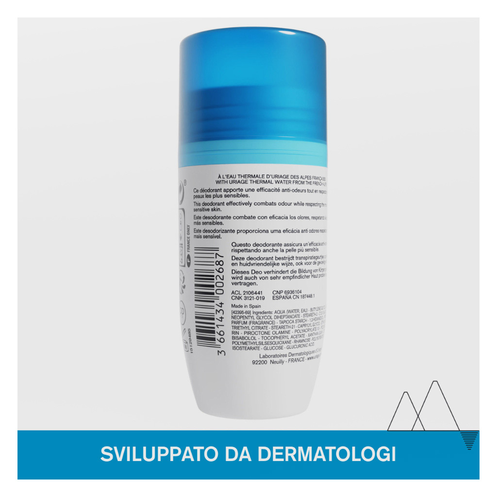 Uriage Eau Thermale Gentle 24 Hours Fresh Deodorant Roll On 50ml