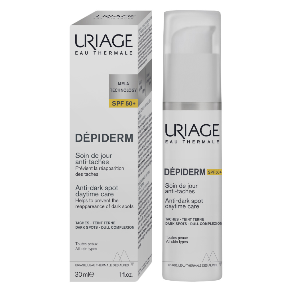 Uriage Depiderm SPF50+ Anti-Brown Spot Daytime Care Cream For All Skin Types 30ml 