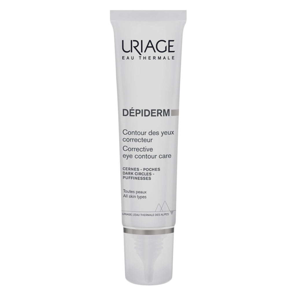 Uriage Depiderm Corrective Eye Contour Care Cream For Dark Circles & Puffiness 15ml