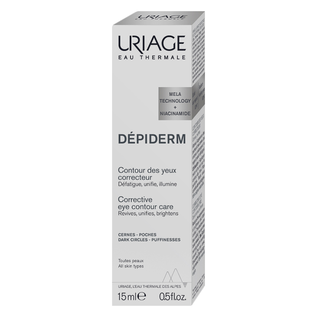 Uriage Depiderm Corrective Eye Contour Care Cream For Dark Circles & Puffiness 15ml