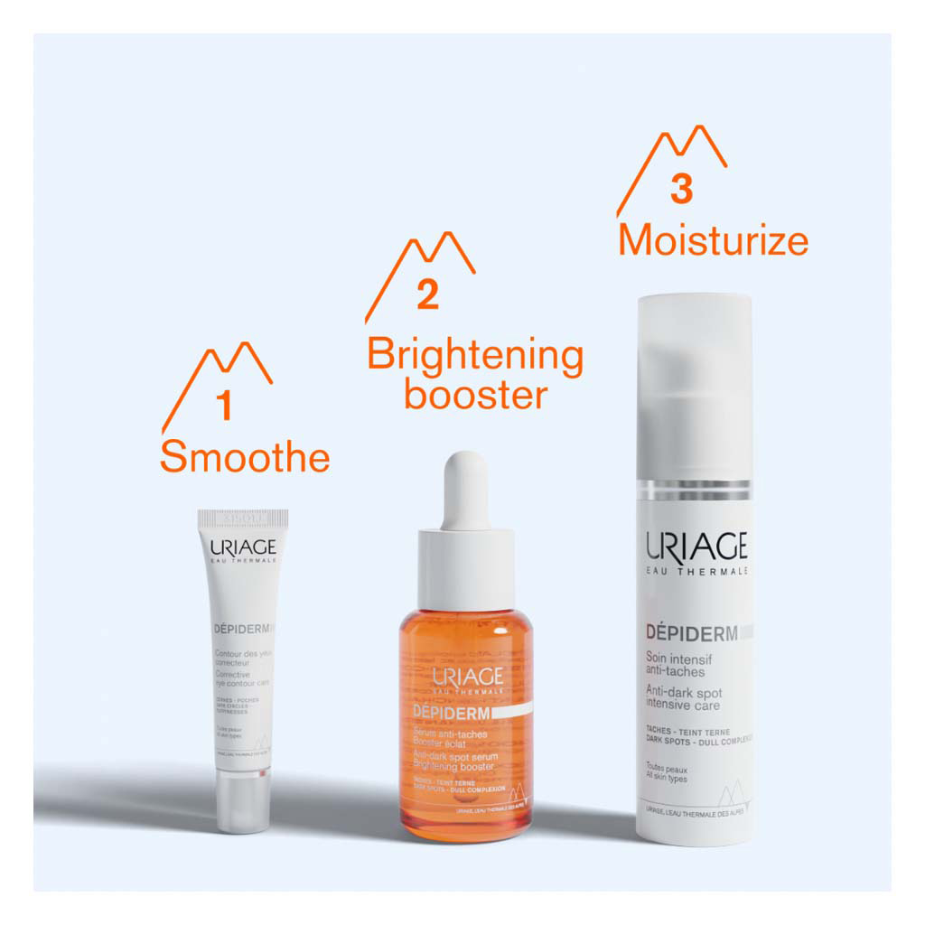 Uriage Depiderm Corrective Eye Contour Care Cream For Dark Circles & Puffiness 15ml