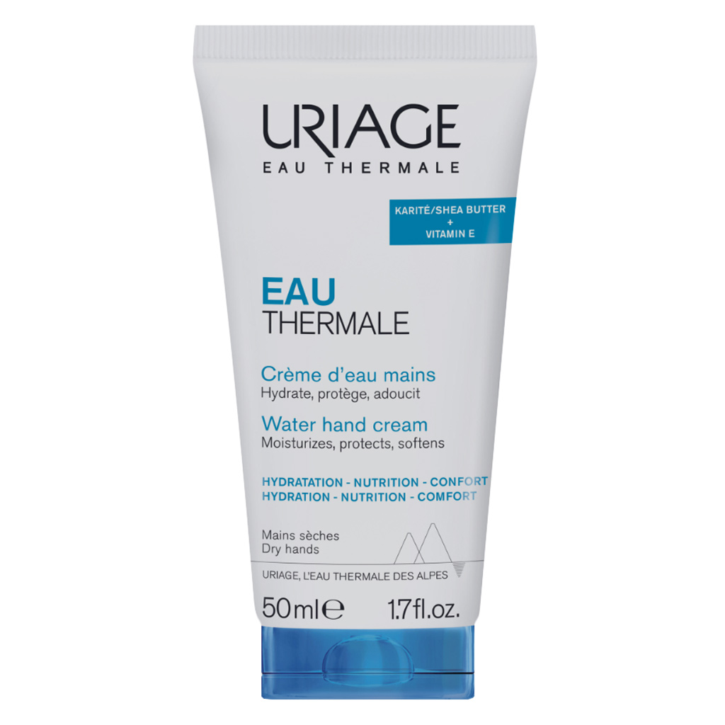 Uriage Eau Thermale Moisturizing Water Hand Cream For Dry Hands 50ml
