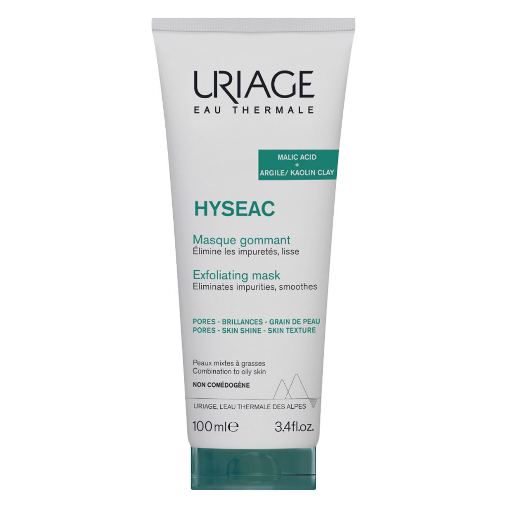 Uriage Hyseac Exfoliating Face Mask For Combination To Oily Skin 100ml 
