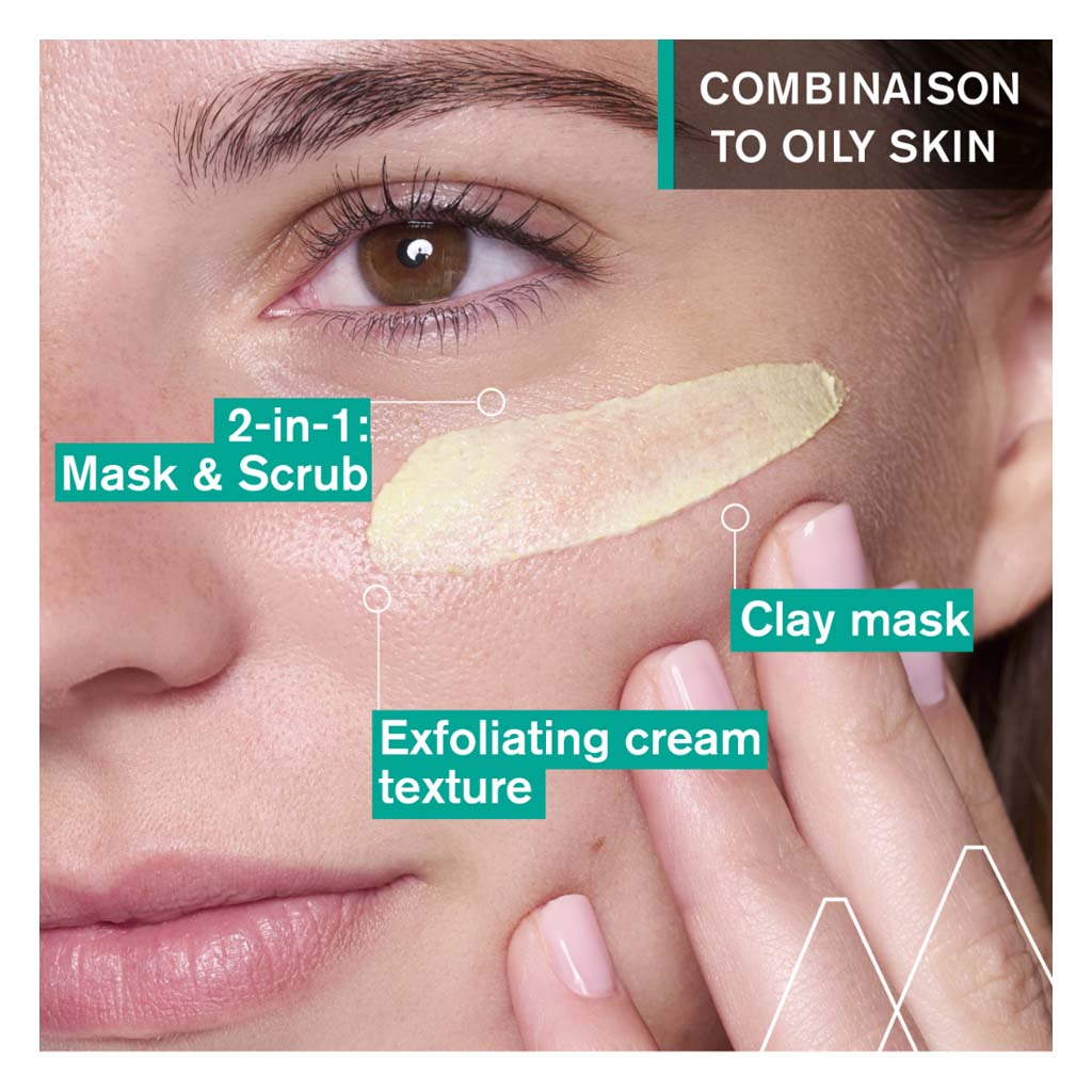 Uriage Hyseac Exfoliating Face Mask For Combination To Oily Skin 100ml 