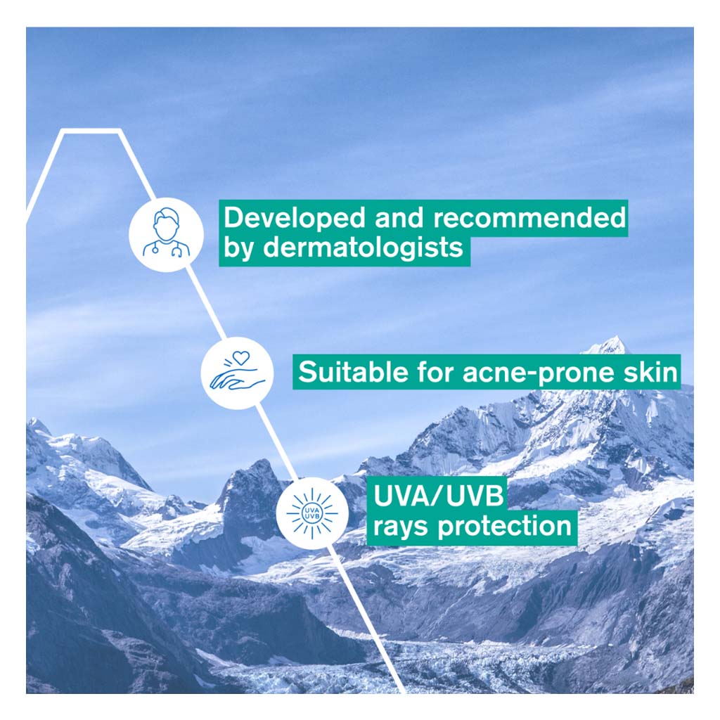 Uriage Hyseac SPF50+ Moisturising & Mattifying Sunscreen Fluid For Combination To Oily Skin 50ml