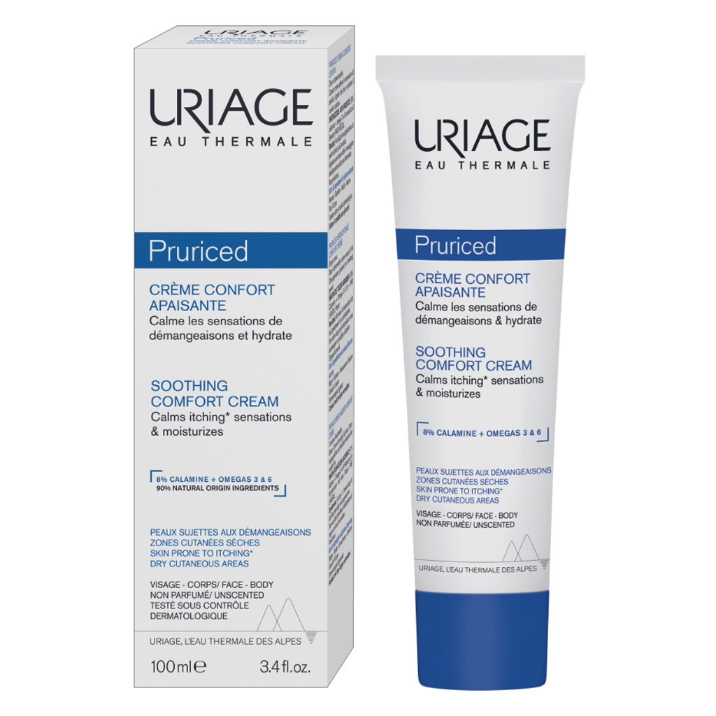 Uriage Pruriced Soothing Comfort Cream For Dry & Itching Prone Skin 100ml