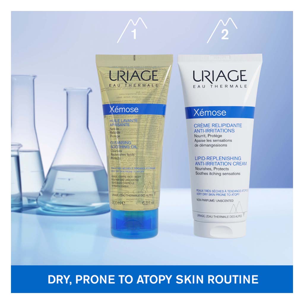 Uriage Xemose Lipid-Replenishing Anti-Irritation Cream For Very Dry Skin Prone To Atopy 200ml