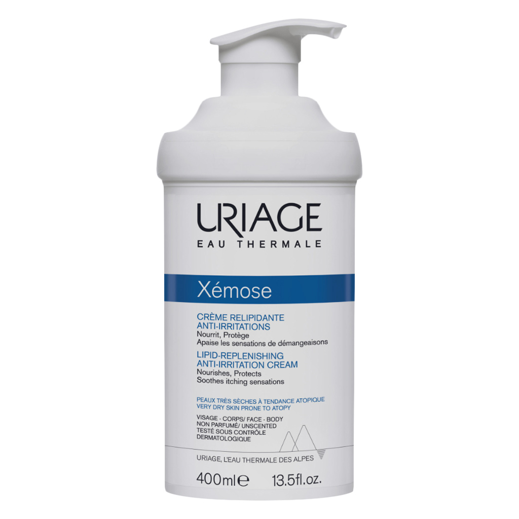 Uriage Xemose Lipid-Replenishing Anti-Irritation Cream For Very Dry Skin Prone To Atopy 400ml