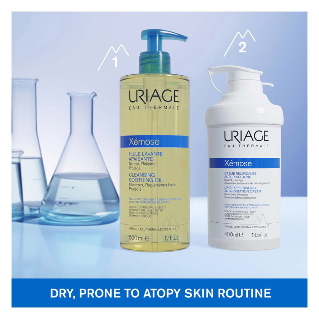 Uriage Xemose Lipid-Replenishing Anti-Irritation Cream For Very Dry Skin Prone To Atopy 400ml