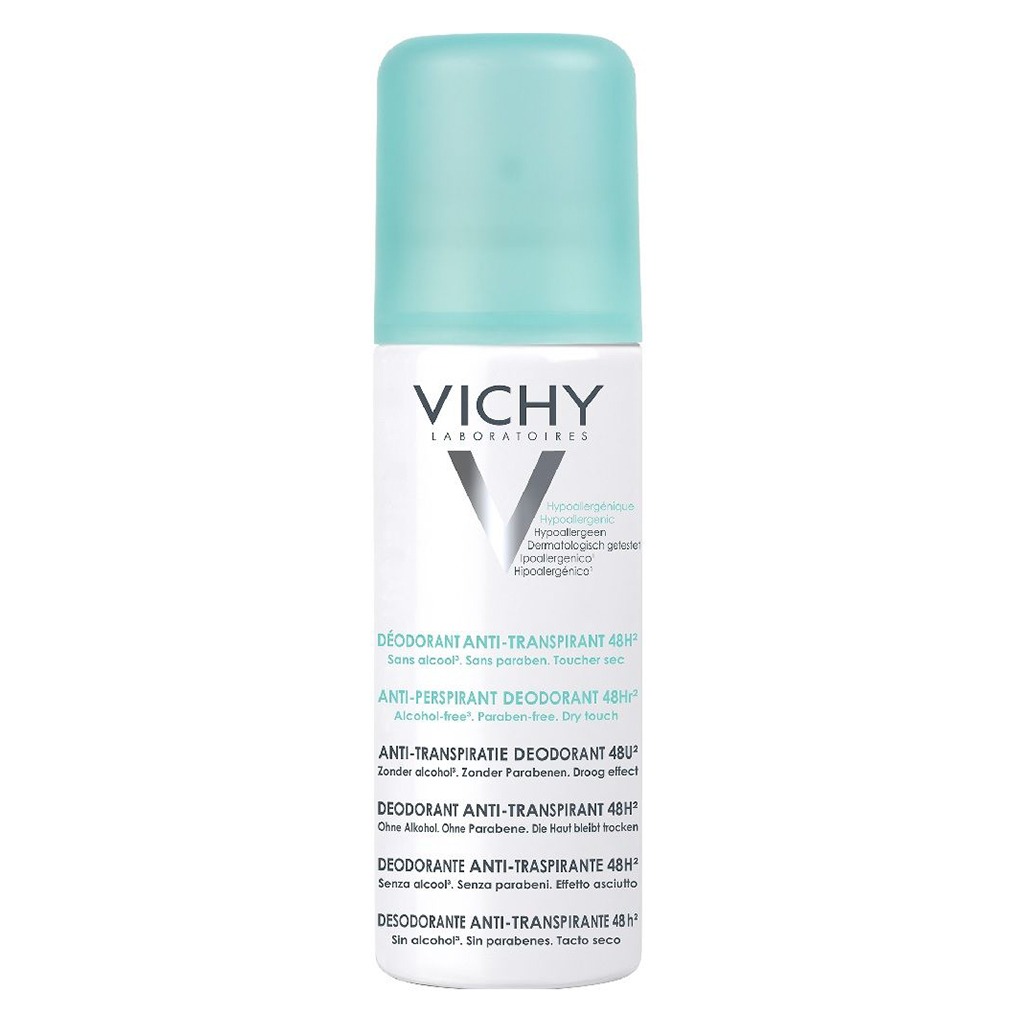 Vichy 48 Hour No Marks Dry Touch Anti-Perspirant Deodorant Spray 125ml