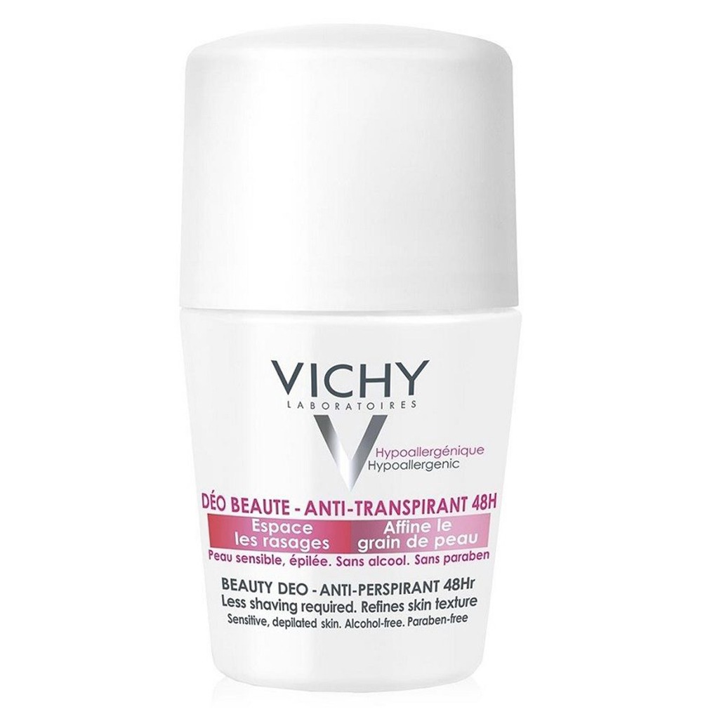 Vichy 48 Hours Anti Perspirant Beauty Deodorant Roll-On For Women 50ml