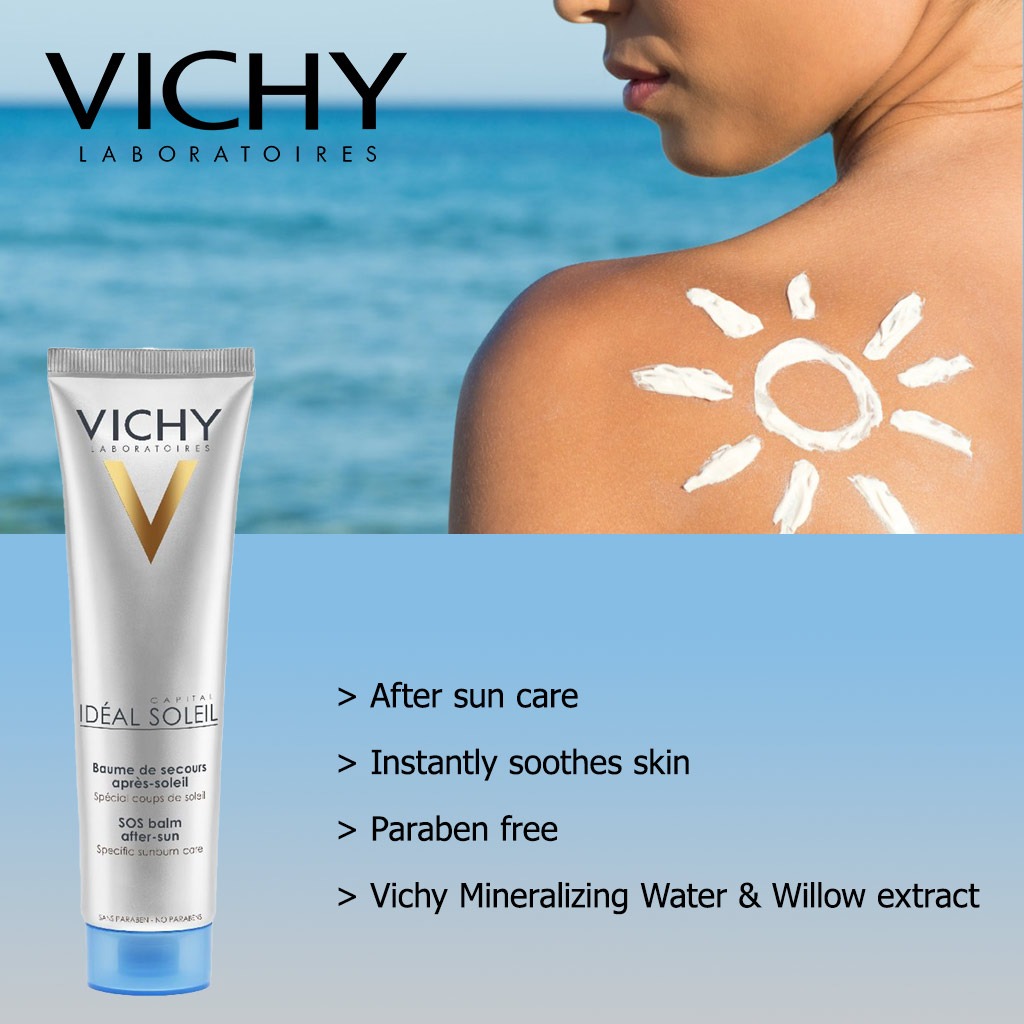 Vichy Capital Ideal Soleil After Sun SOS Balm 100 mL