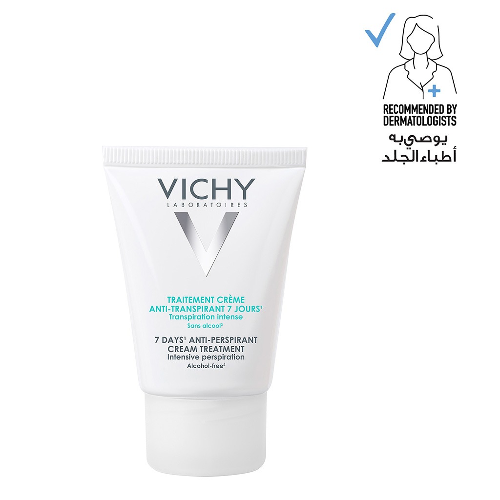 Vichy 7 Days Anti Perspirant Deodorant Cream For Men & Women 30ml