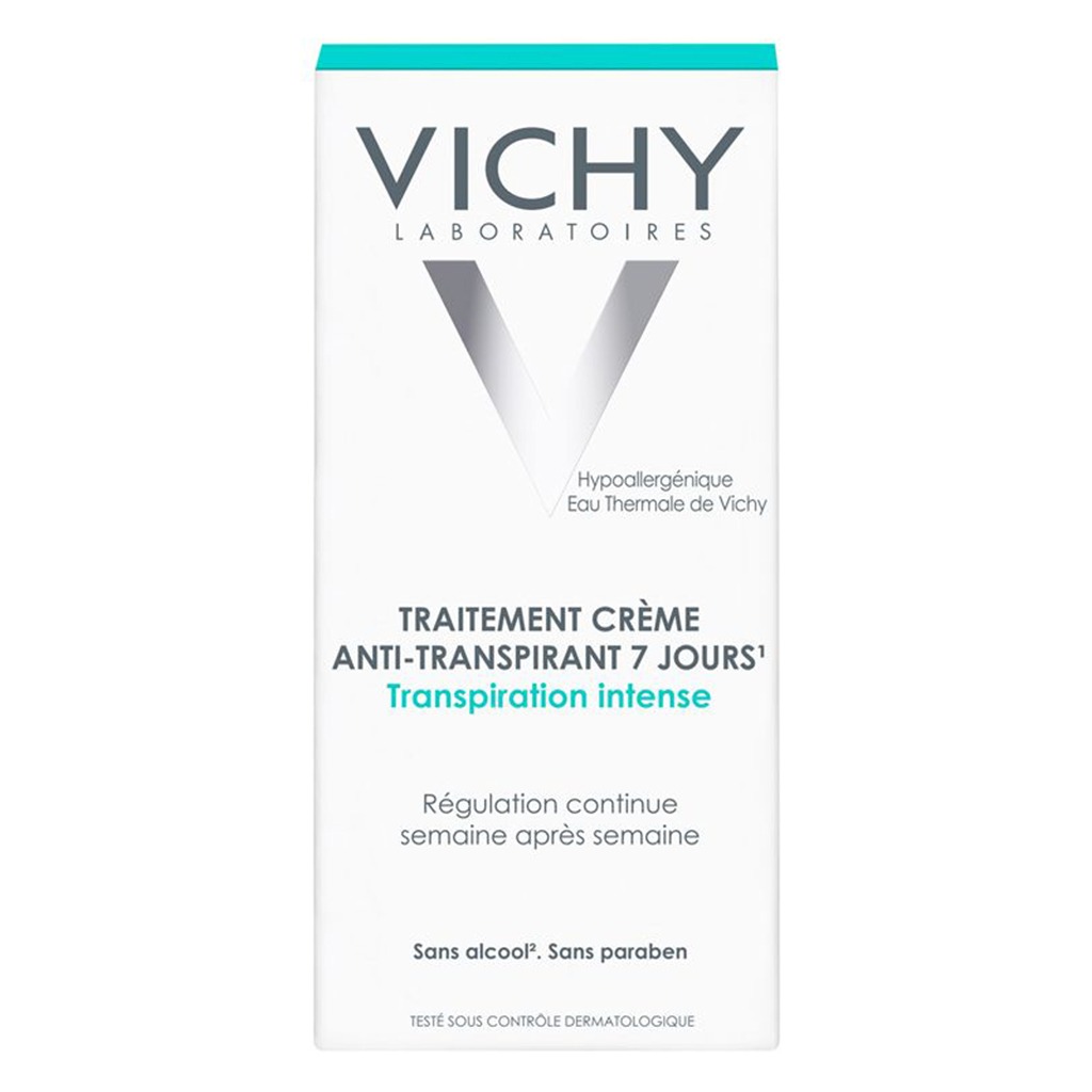 Vichy 7 Days Anti Perspirant Deodorant Cream For Men & Women 30ml