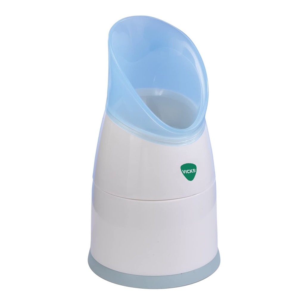Vicks Portable Steam Inhaler With Menthol Scented Vapopads 