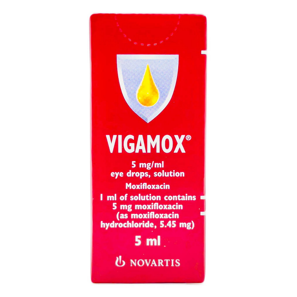 Vigamox 0.5 % Eye Drops 5ml