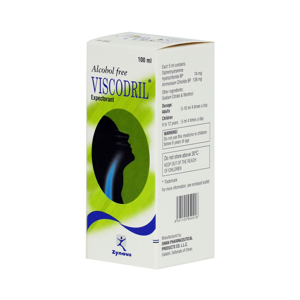 Viscodril Cough Syrup 100 mL
