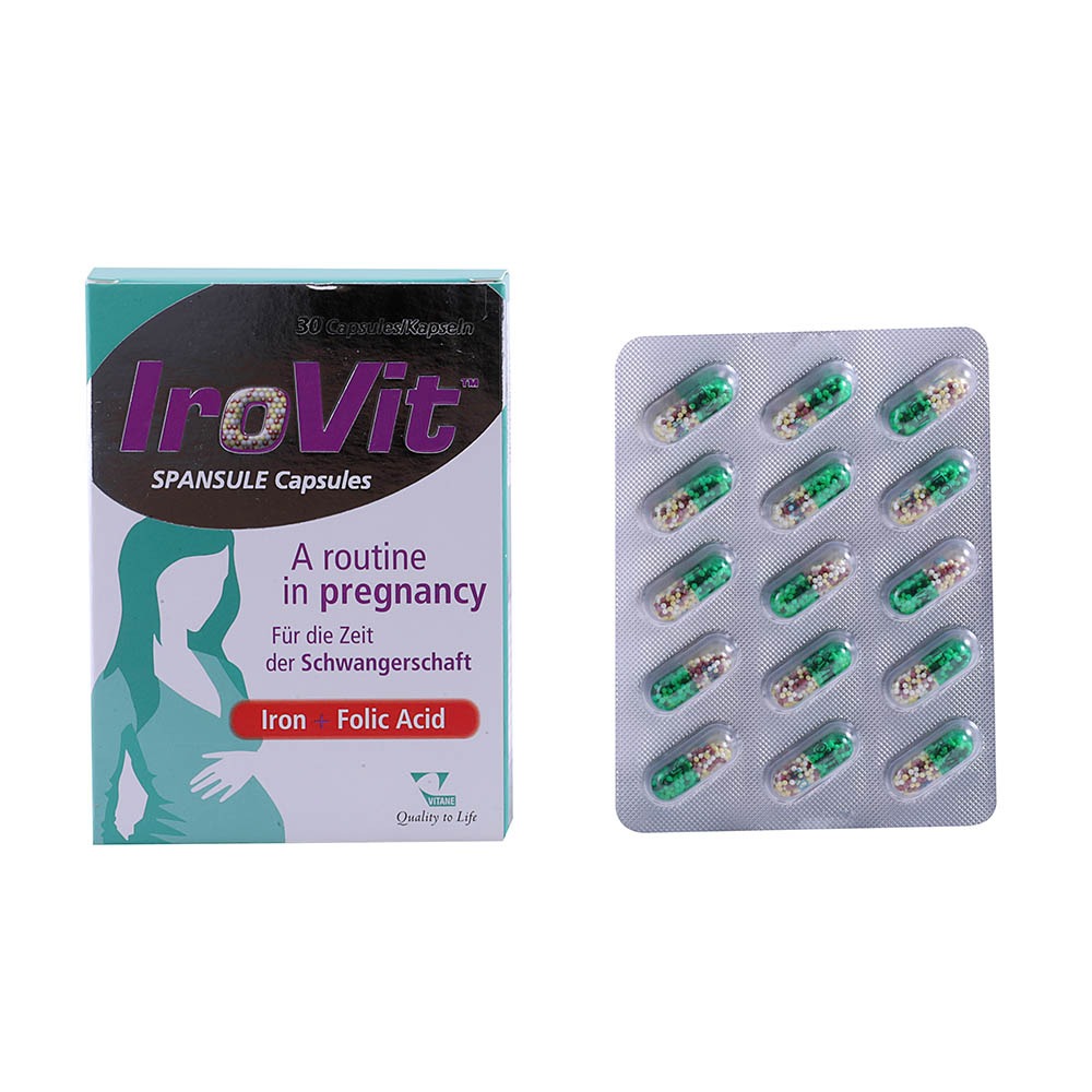 Vitane Irovit Spansule Capsules 30's