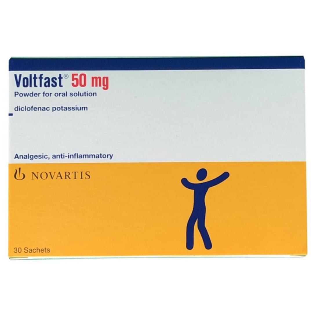 Voltfast Sachets For Pain Relief, Pack of 30's 
