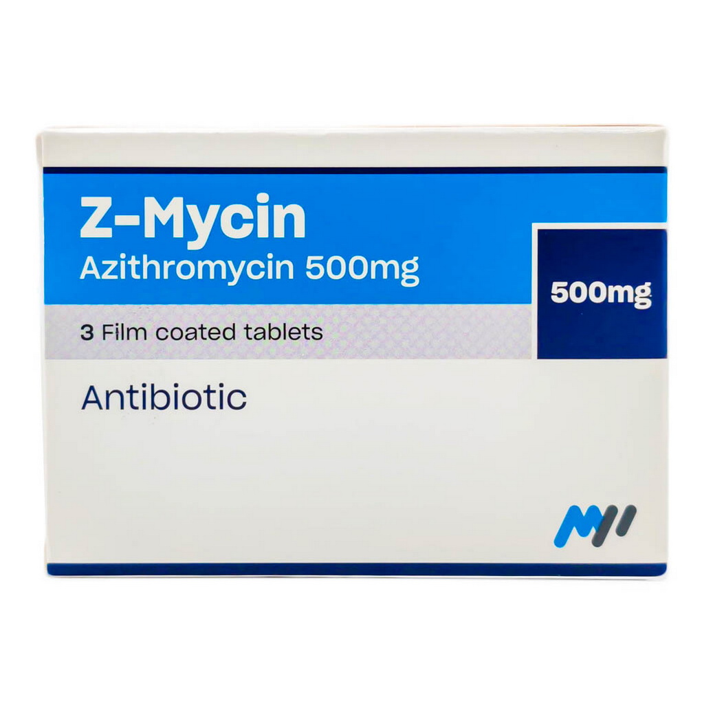Z-Mycin 500mg Tablets, Pack of 3’s