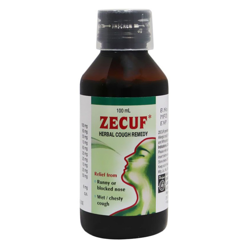 Zecuf Herbal Cough Syrup 100 mL
