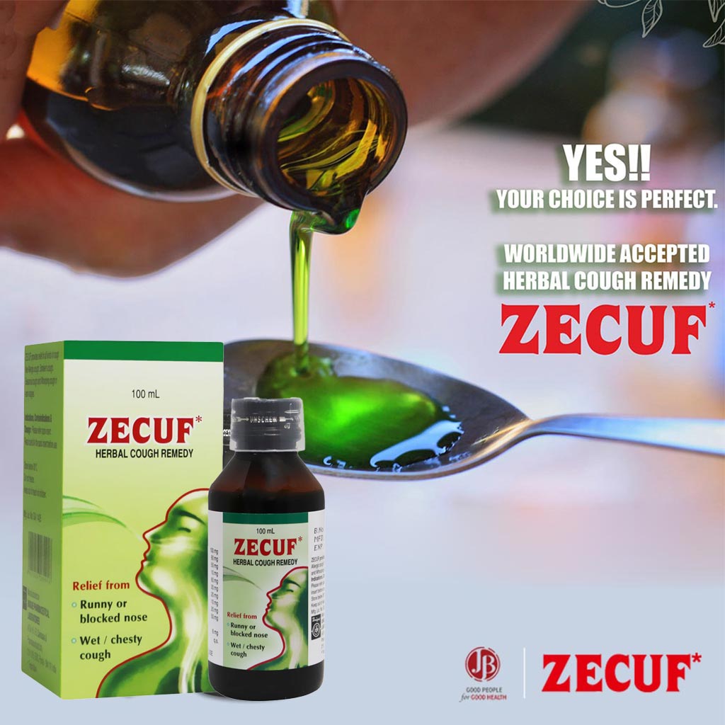 Zecuf Herbal Cough Syrup 100 mL