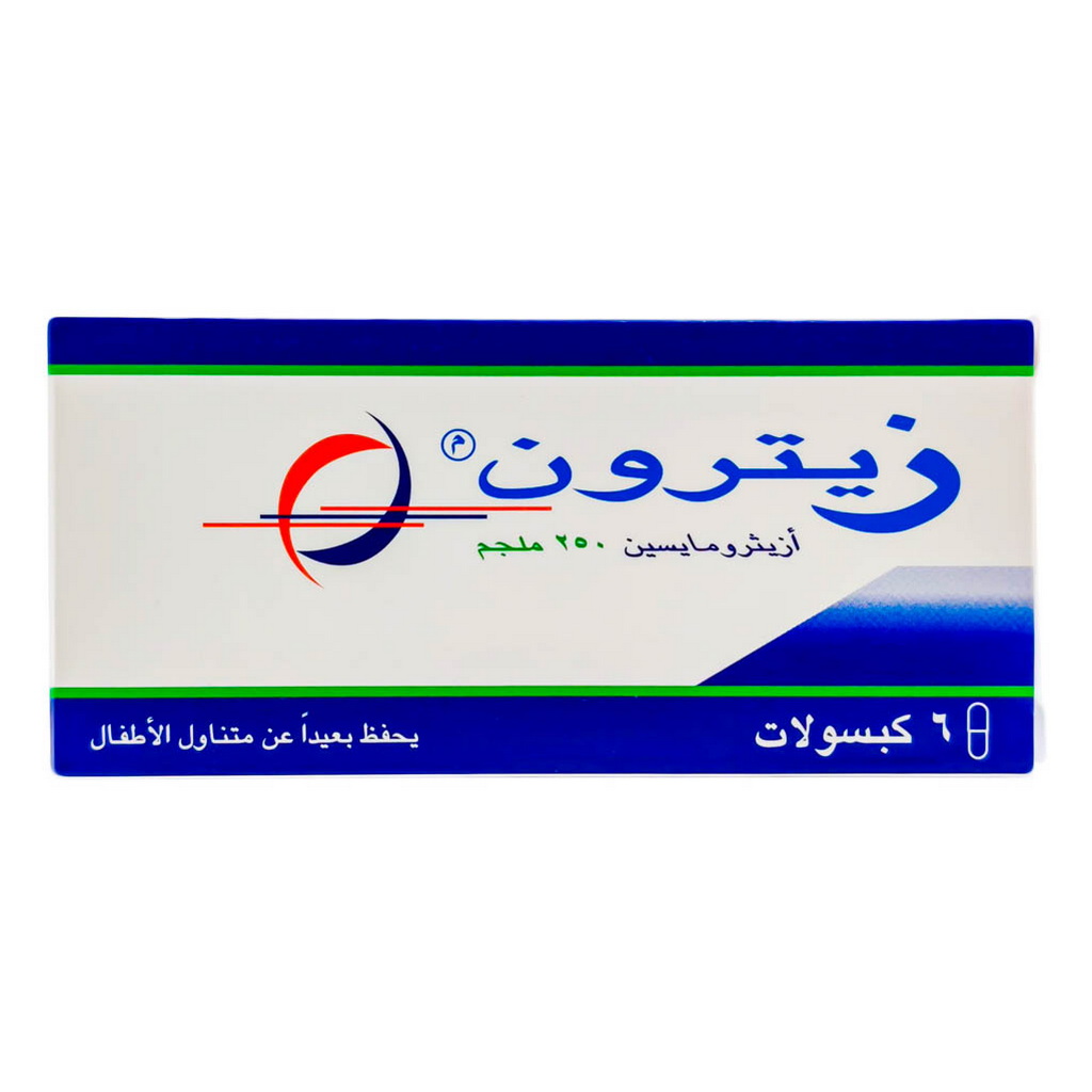 Zetron 250mg Hard Gelatin Capsules, Pack of 6’s