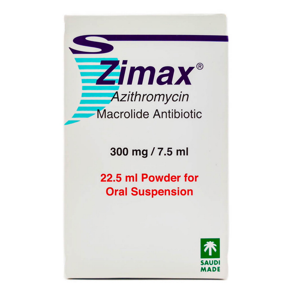 Zimax 300mg/7.5ml Powder For Oral Suspension 22.5ml