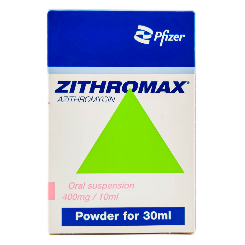 Zithromax 400mg/10ml Powder For Oral Suspension 30ml