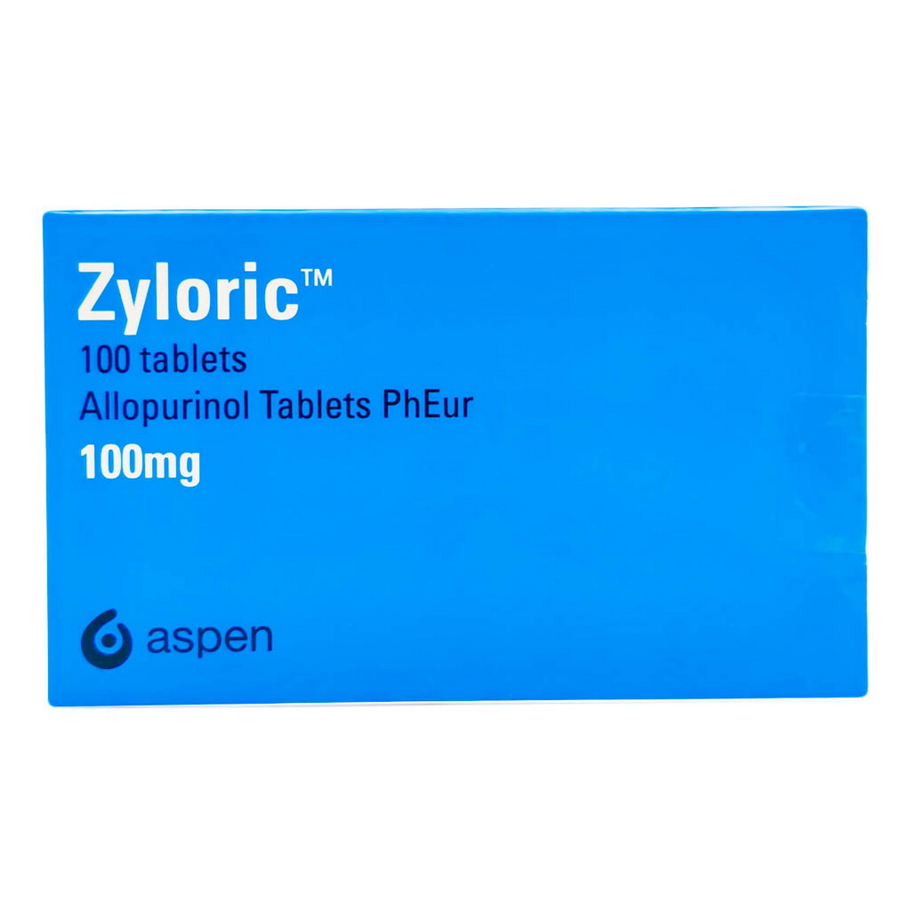 Zyloric 100mg Tablets, Pack of 100's
