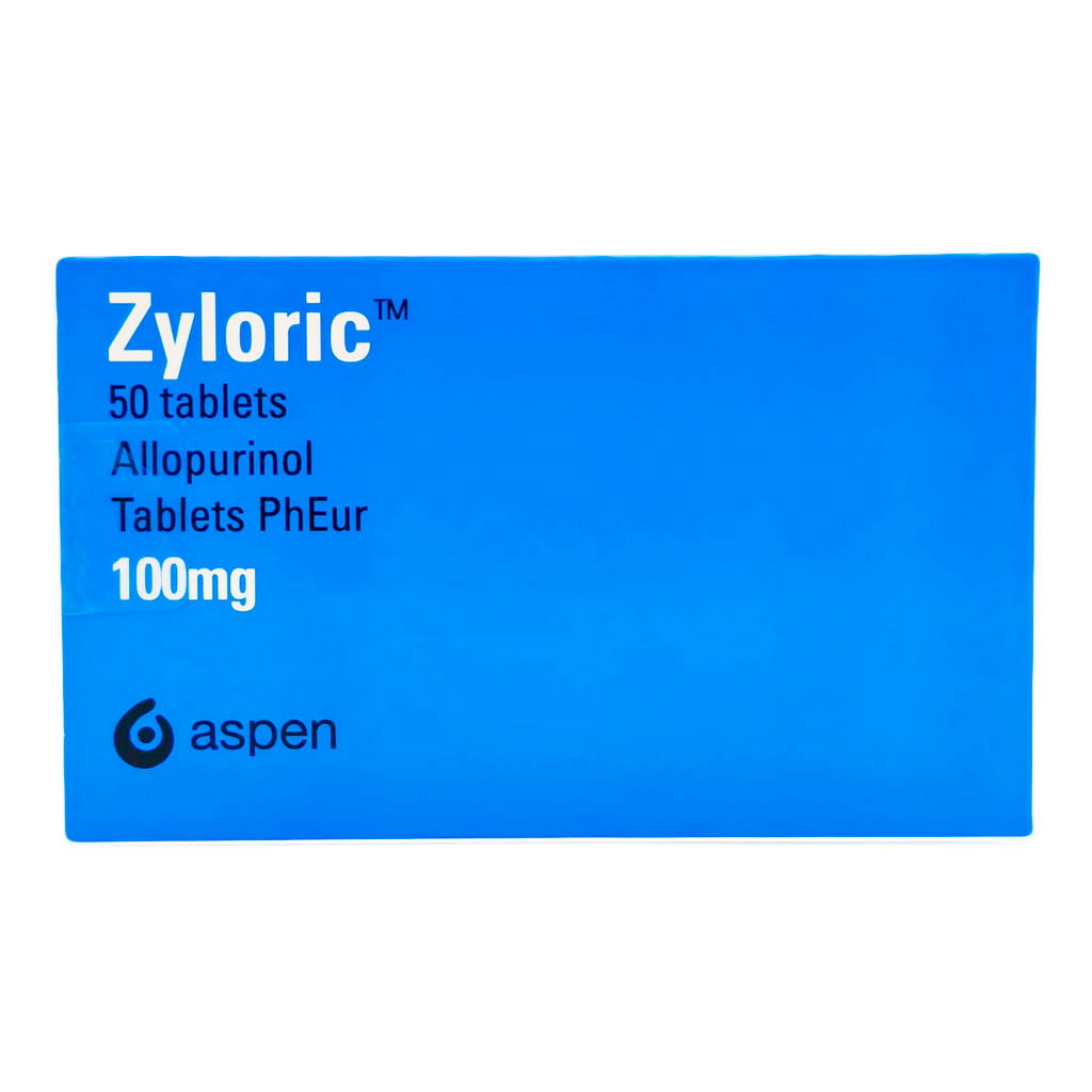 Zyloric 100mg Tablets, Pack of 50's