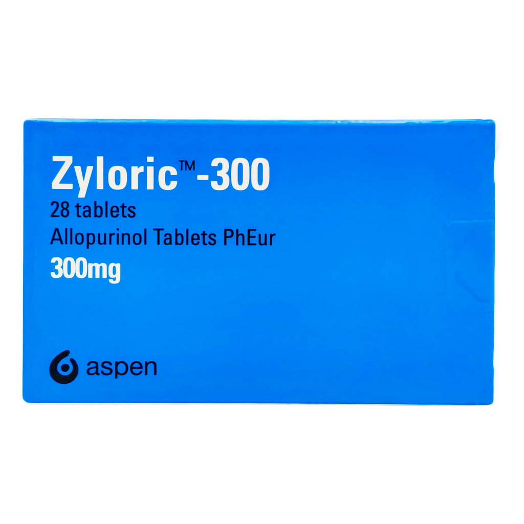 Zyloric 300mg Tablets, Pack of 28's