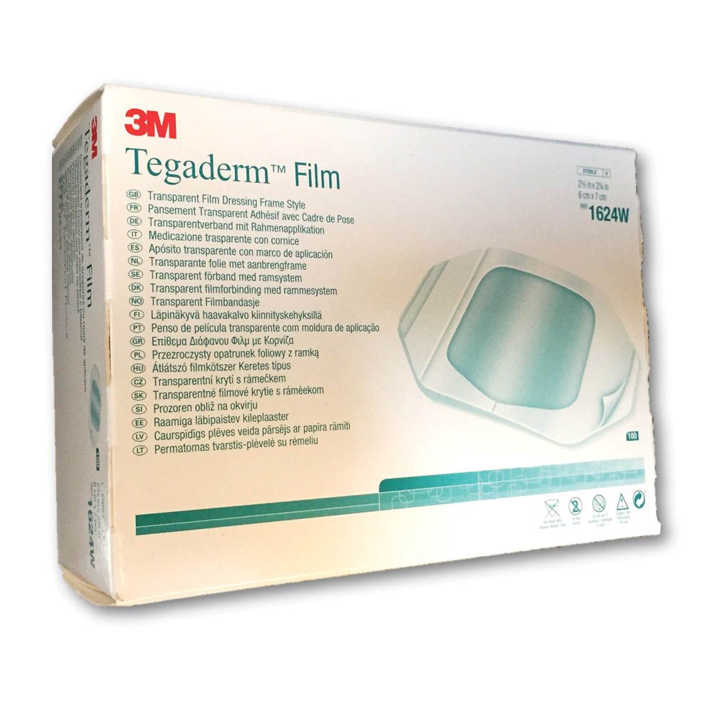 3M Tegaderm Transparent Film Dressing 6 cm x 7 cm 100's