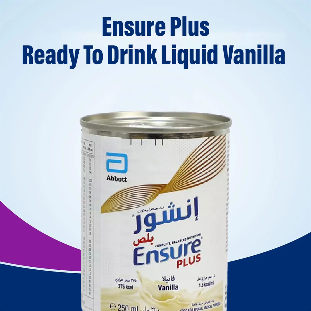 Ensure Plus Ready To Drink Liquid Vanilla 250 mL
