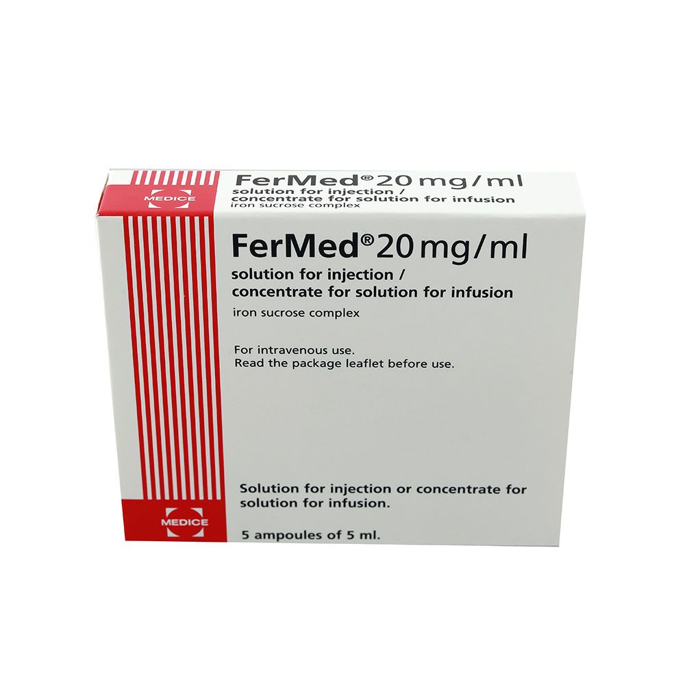 FerMed 100 mg/5 mL Injection 5's