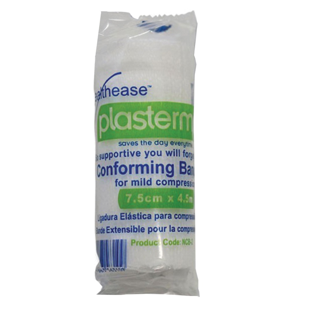 Healthease Conforming Bandage Roll 7.5 cm x 4.5 m 1's