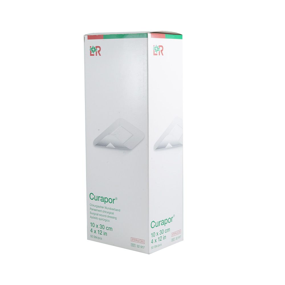 LR Curapor Surgical Wound Dressing 10 cm x 30 cm 50's